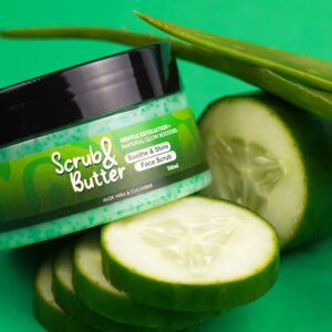 Soothe & Shine Face Scrub - Gentle Exfoliation + Natural Glow Boosters 100ml